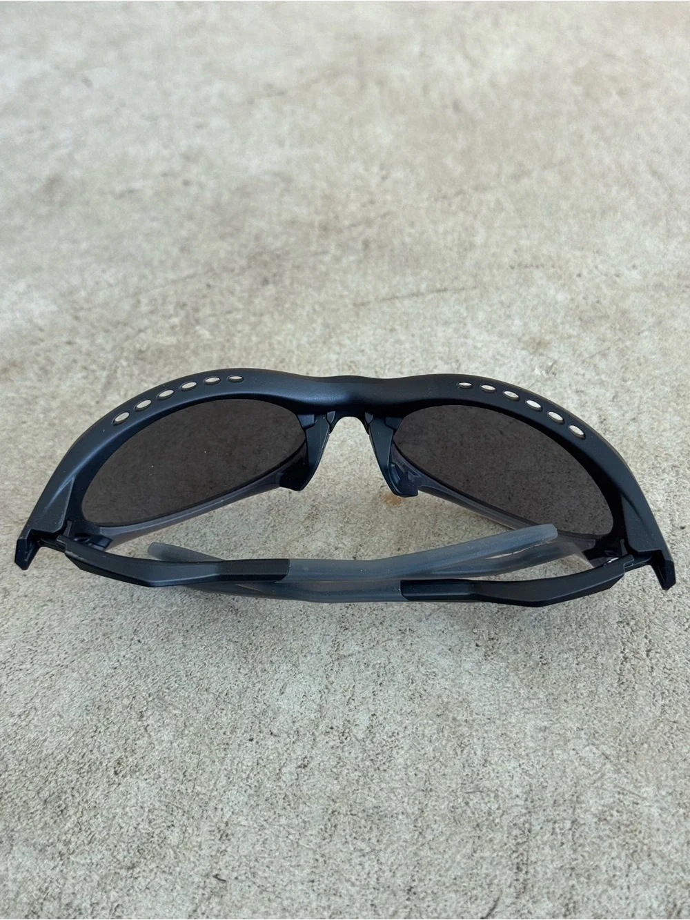 Oakley Black Sunglasses with Removable Nose Guard